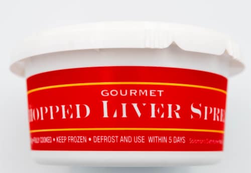 Solomon's™ Glatt Kosher Beef Chopped Liver Perspective: front