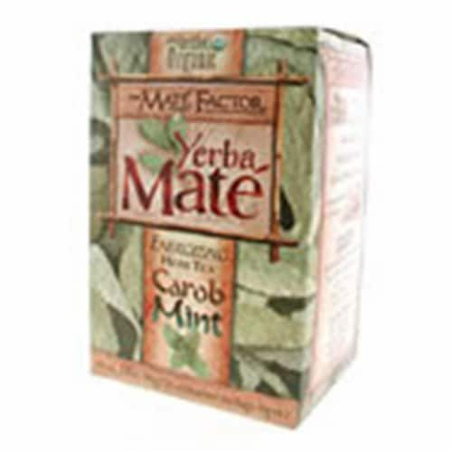 The Mate Factor Organic Yerba Mate Mocha Mint Energizing Herb Tea