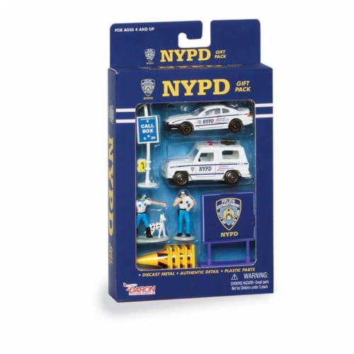 Daron Worldwide Trading RT8600 NYPD 10 Piece Gift Pack Perspective: front