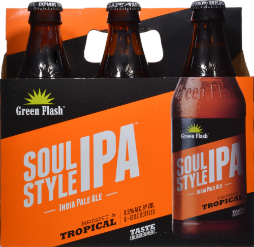Green Flash Soul Style IPA Perspective: front