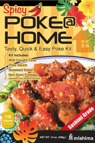 Mishima Spicy Poke @ Home Kit Perspective: front