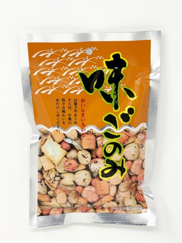 Mishima Poppo Nuts Aji Gonomi Baked Snack Perspective: front