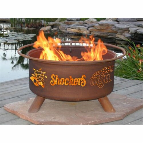 Patina Products F475 Wichita State Fire Pit Perspective: front