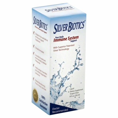 American Biotech Labs Silver Biotics Your Daily Immune System Support Perspective: front