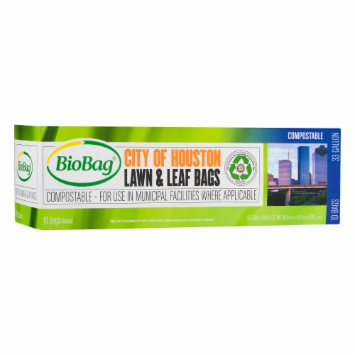 BioBag Houston Lawn & Leaf Bags Perspective: front