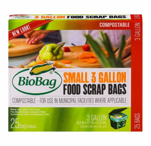 BioBag Biodegradable Compost Bags Perspective: front