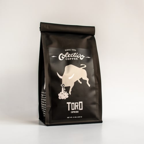 Colectivo® Espresso Toro Medium Roast Organic Coffee Perspective: front