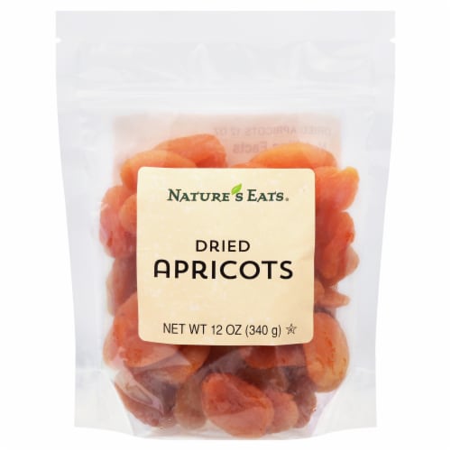 Nature's Eats Dried Apricots Perspective: front