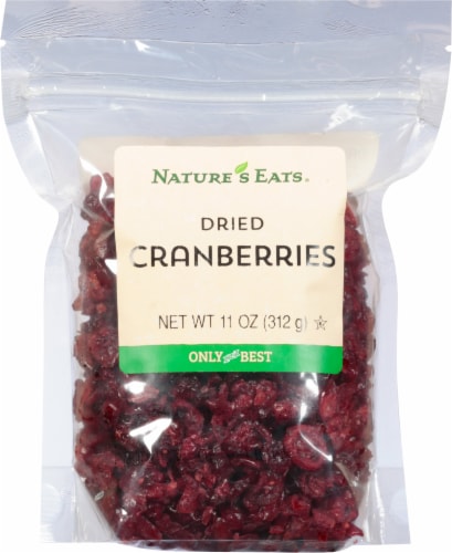 Nature's Eats Dried Cranberries Perspective: front