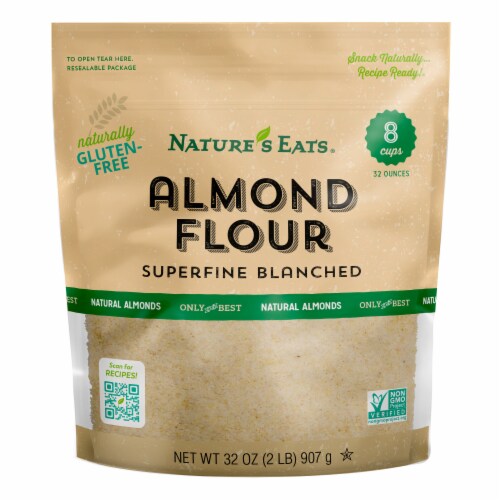 Nature's Eats Gluten-Free Superfine Blanched Almond Flour Perspective: front