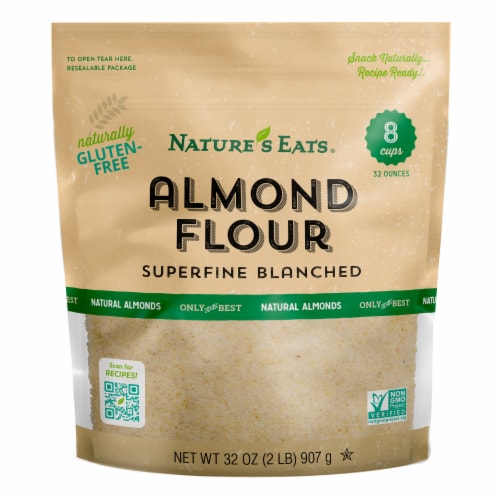 Nature's Eats Gluten-Free Superfine Blanched Almond Flour Perspective: front
