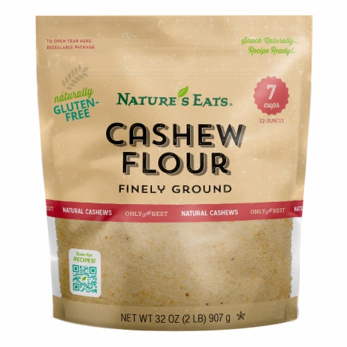 Nature's Eats Gluten-Free Finely Ground Cashew Flour Perspective: front