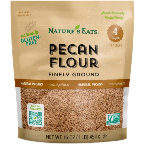 Nature's Eats Gluten-Free Finely Ground Pecan Flour Perspective: front