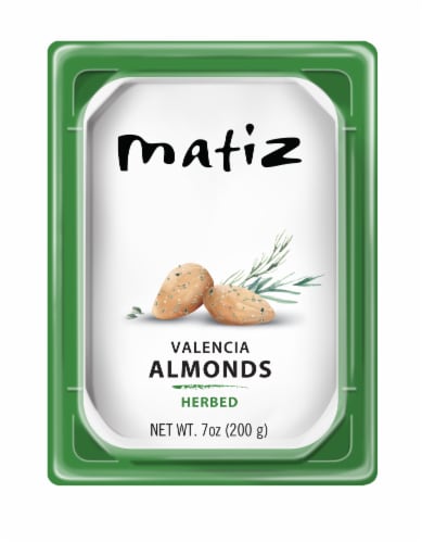 Matiz Valencia Almonds with Herbs Tray Perspective: front