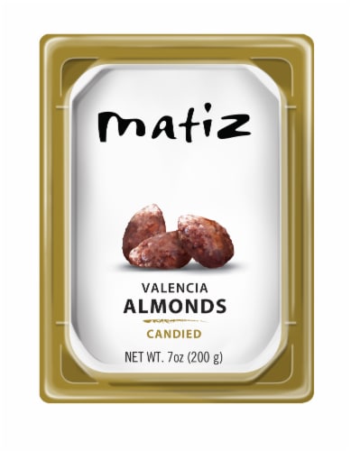 Matiz Valencia Almonds Candied Perspective: front
