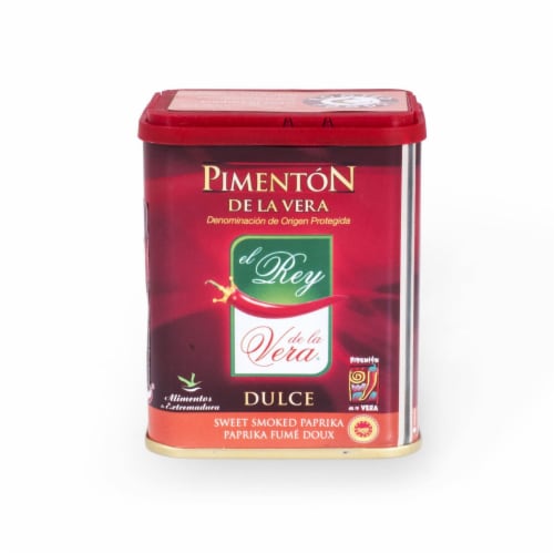 Rey de la Vera Pimenton Dulce Sweet Smoked Paprika Perspective: front