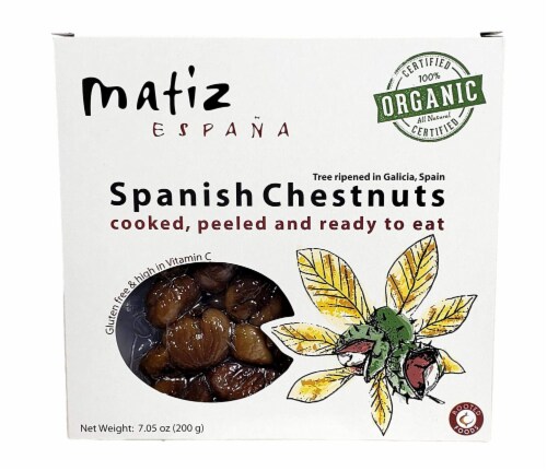 Matiz Espana Organic Spanish Chestnuts Perspective: front