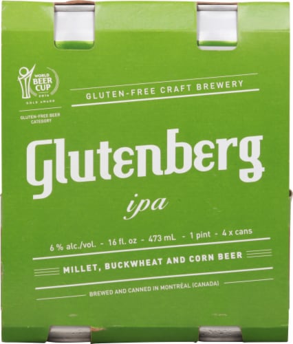 Glutenberg Indian Pale Ale Perspective: front