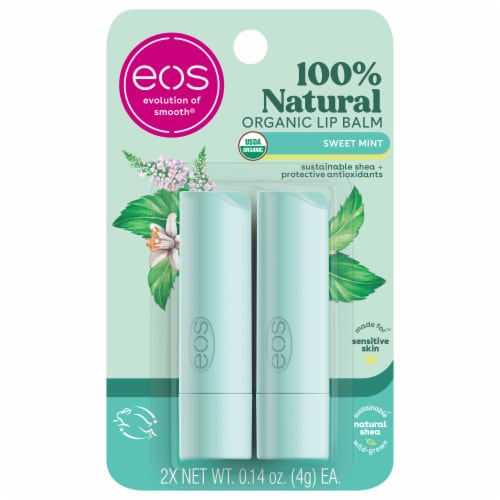 EOS® Sweet Mint Stick Lip Balm Perspective: front