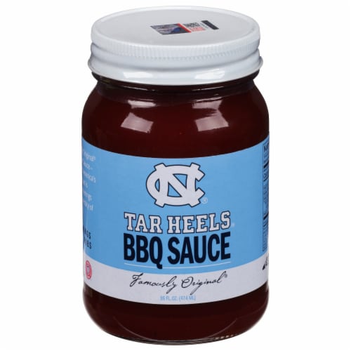 Cackalacky® Tar Heels® BBQ Sauce Perspective: front