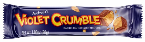 Nestle Violet Crumble Original Chocolate Bar Perspective: front