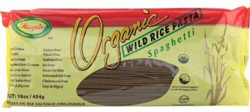 Rizopia Gluten Free Organic Wild Rice Spaghetti Perspective: front