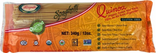 Rizopia Quinoa Organic Brown Rice Spaghetti Perspective: front
