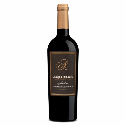 Aquinas Cabernet Sauvignon California Red Wine Perspective: front