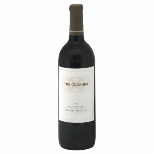 The Crusher Clarksburg Cabernet Sauvignon Perspective: front