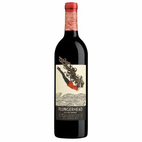 Plungerhead Old Vine Zinfandel California Red Wine Perspective: front
