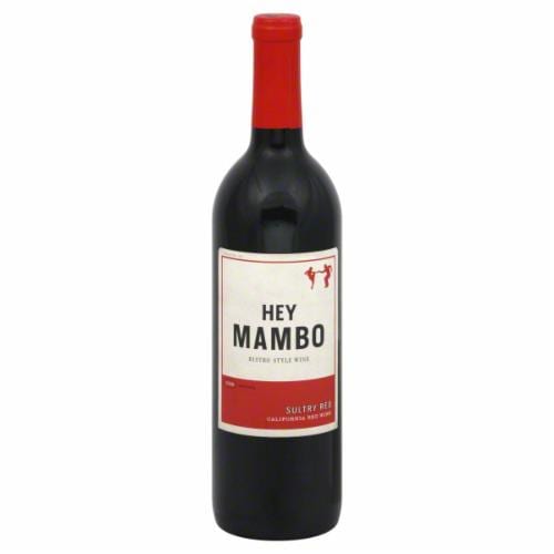 Hey Mambo Sultry California Red Wine Perspective: front