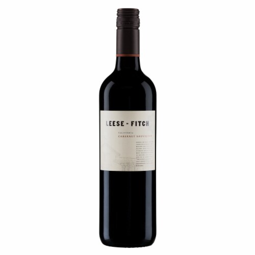Leese Fitch Cabernet Sauvignon California Red Wine Perspective: front