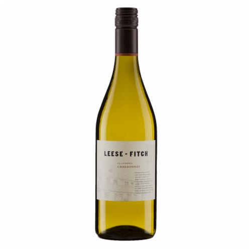 Leese Fitch Chardonnay California White Wine Perspective: front