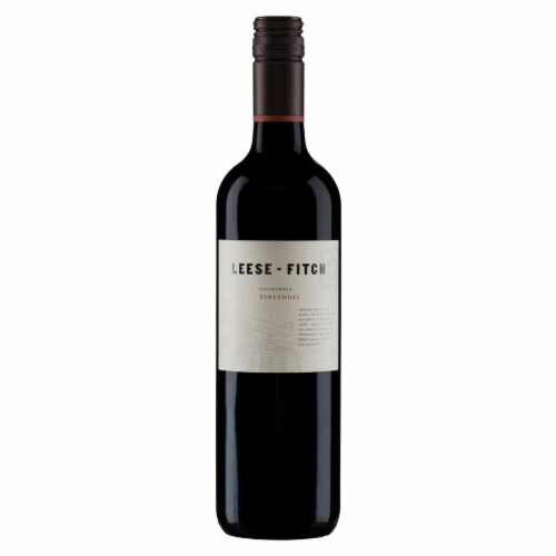 Leese Fitch Zinfandel California Red Wine Perspective: front