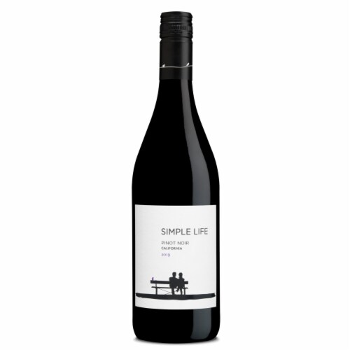 Simple Life Pinot Noir California Red Wine Perspective: front