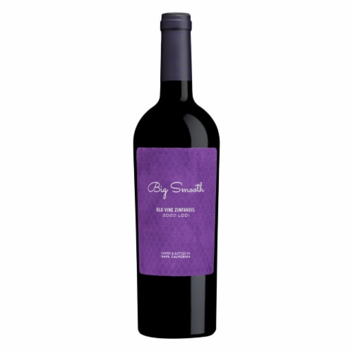 Big Smooth Zinfandel California Red Wine Perspective: front