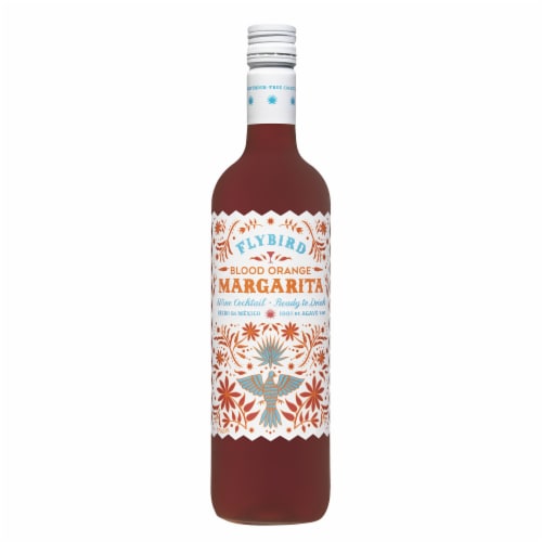 Flybird Blood Orange Margarita Wine Ready to Drink Cocktail Perspective: front