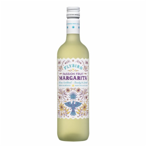 Flybird Passion Fruit Margarita Wine Ready to Drink Cocktail Perspective: front
