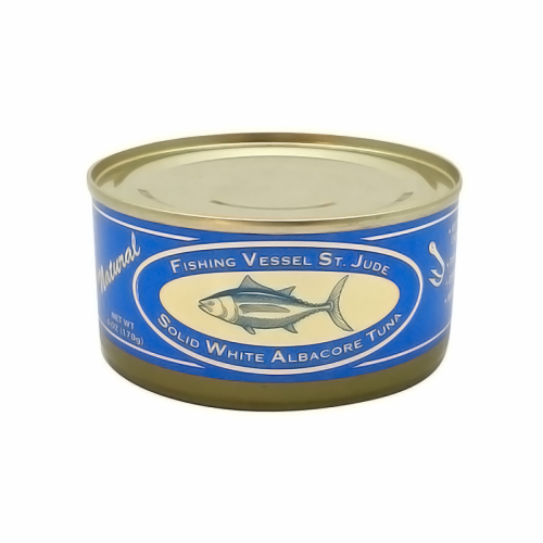 St. Jude Natural Solid White Albacore Tuna Perspective: front
