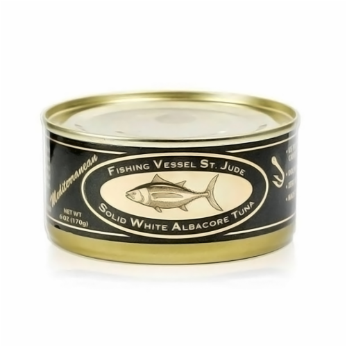 St. Jude Mediterranean Solid White Albacore Tuna Perspective: front