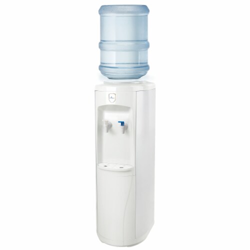 Vitapur Top Load Floor Standing Water Dispenser - White Perspective: front
