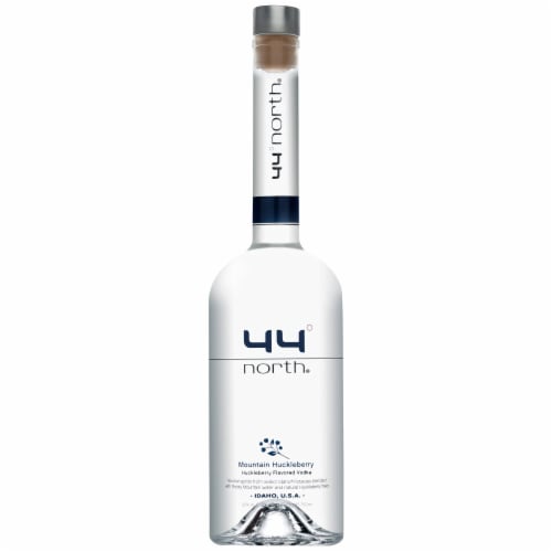 44 North Mountain Huckleberry Vodka Perspective: front