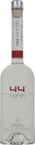 44 North Rainer Cherry Vodka Perspective: front