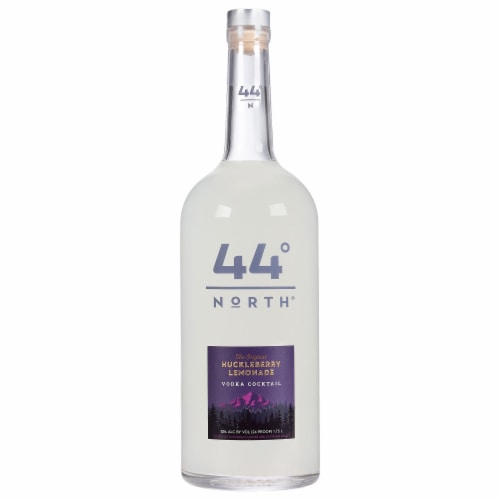 44 North Huckleberry Lemonade Vodka Cocktail Perspective: front