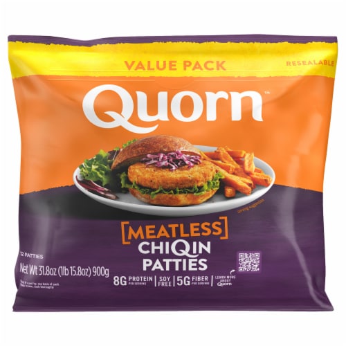 Quorn™ Meatless Patties Value Pack Perspective: front