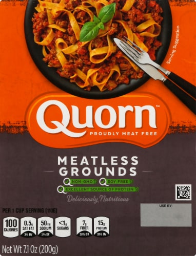 Quorn Meatless Grounds Perspective: front