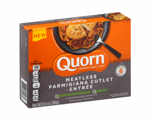 Quorn Meatless Parimigiana Cutlet Entree Perspective: front