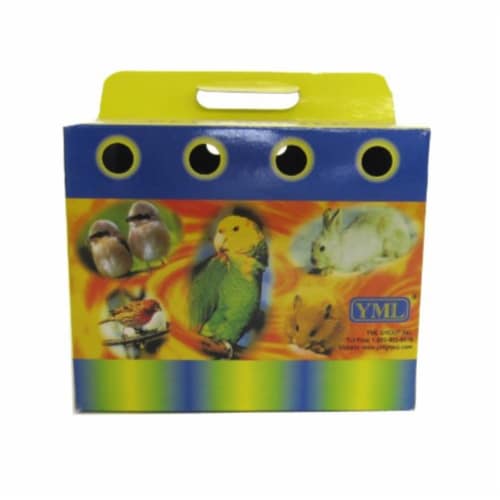 Lot of 100 Cardboard Carrier for Small Animals or Birds Medium 1 QFC