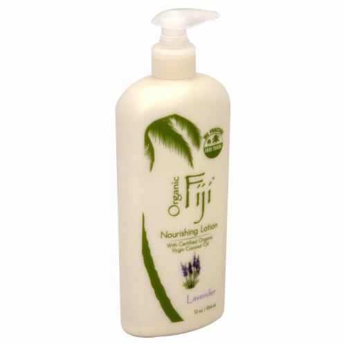 Organic Fiji Lavender Nourishing Lotion Perspective: front