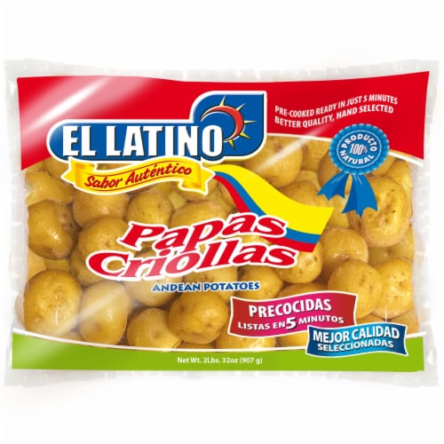 El Latino Pre-cooked Andean Potatoes Perspective: front